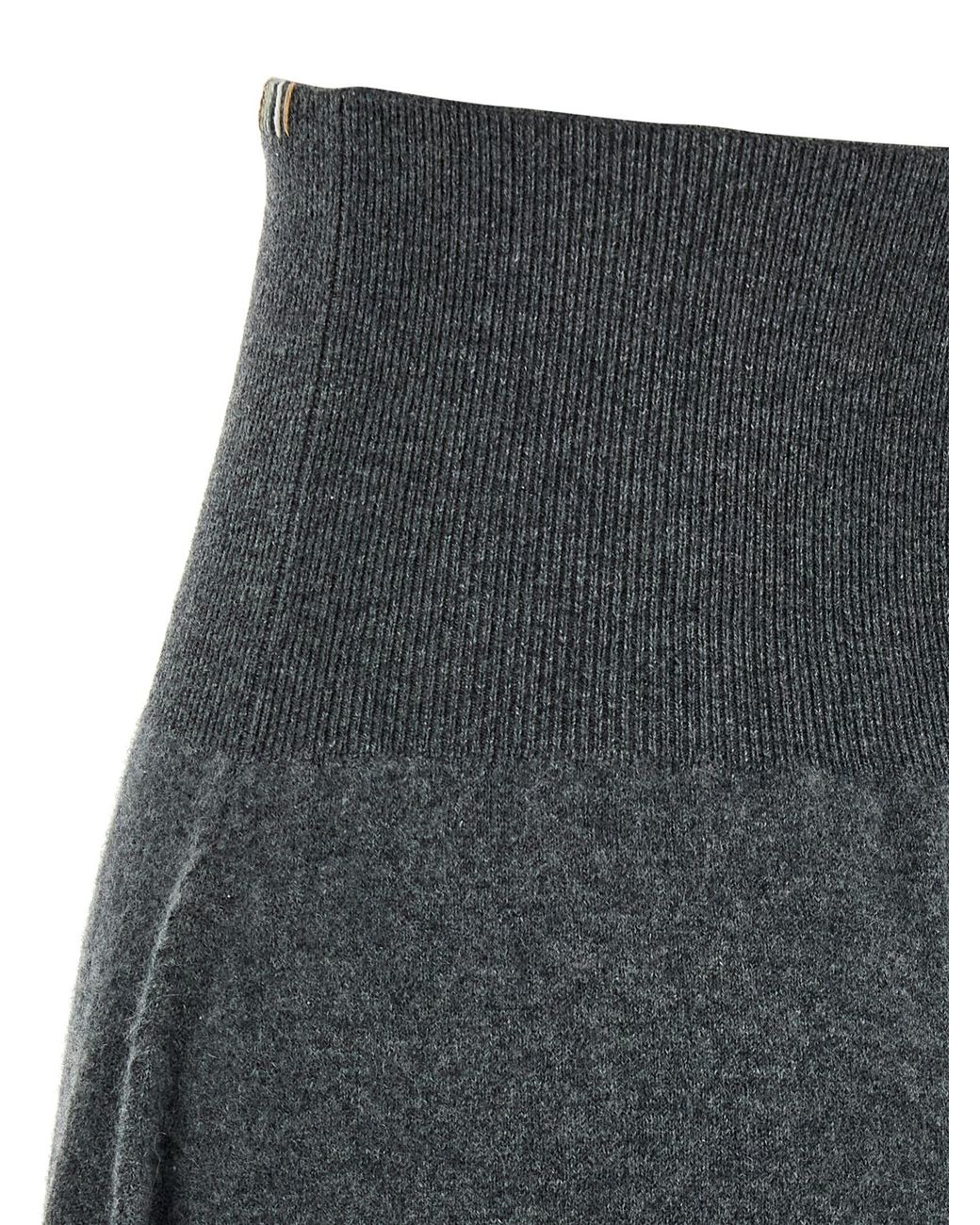 Extreme Cashmere Gray 'N°388 Ease' Skirt