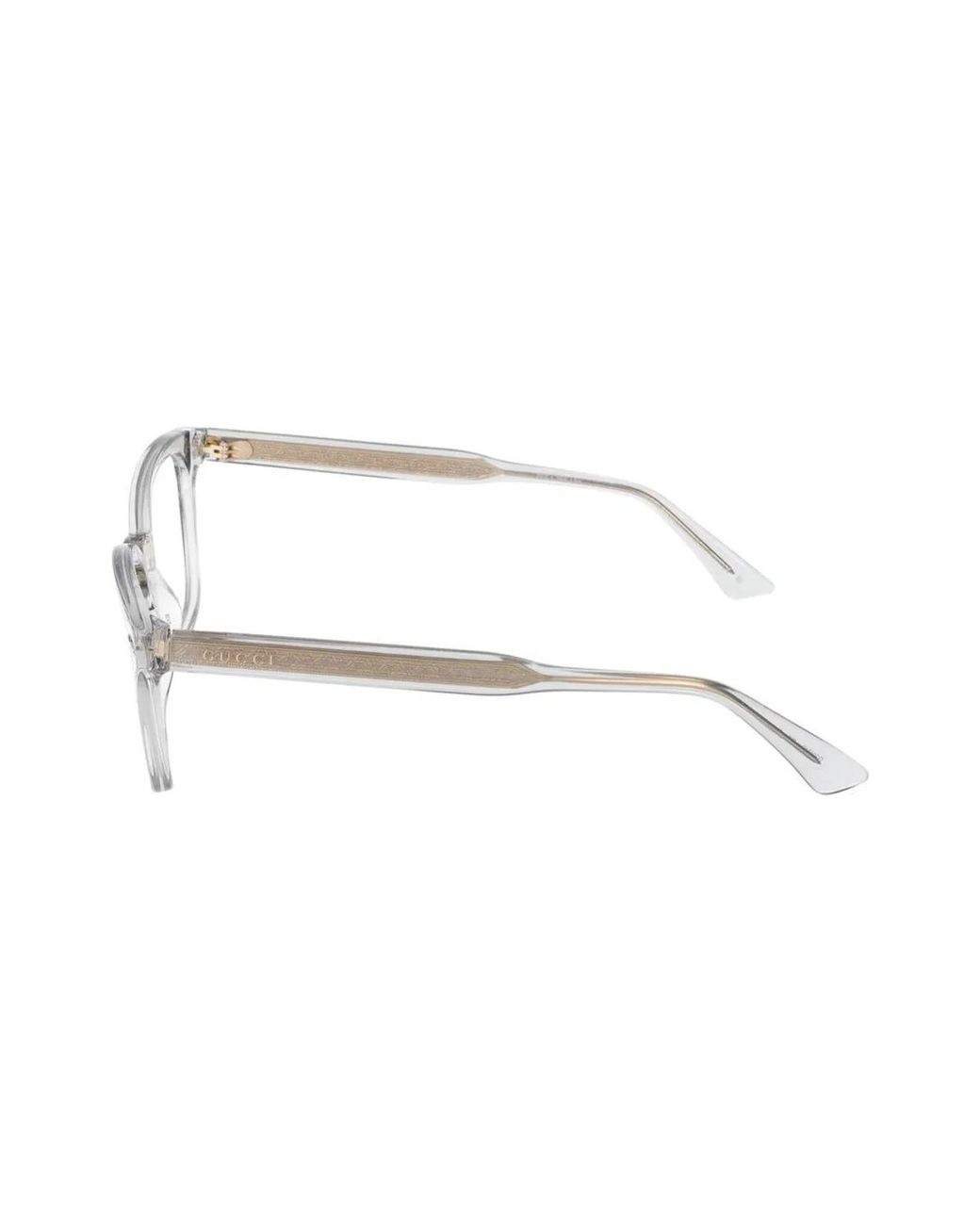 Gucci Black Eyeglasses Gg0184O 005 Transparent/21/145