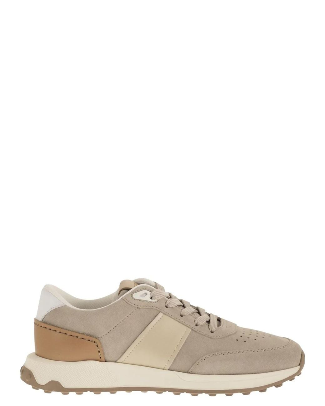 Tod's Brown Suede Leather Trainers for men