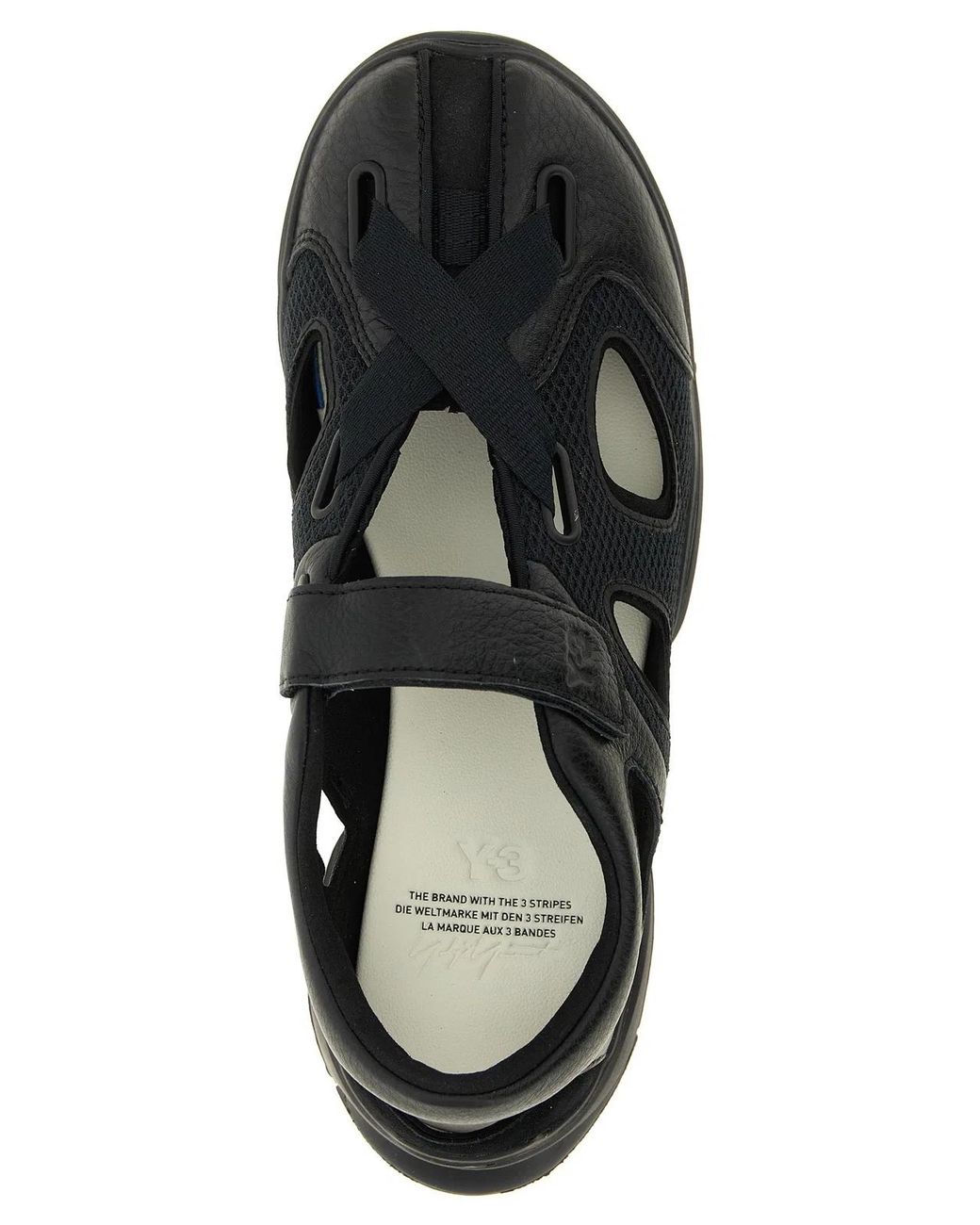 Y-3 Black Gsg9 Sandal
