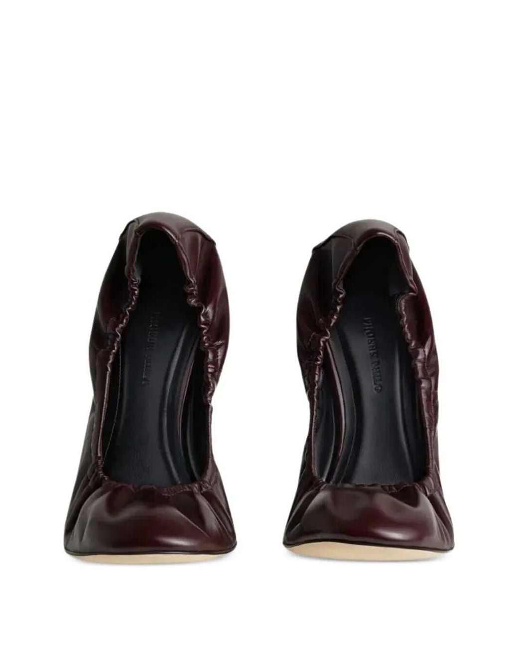 Phoebe Philo White Pucker Pump 100
