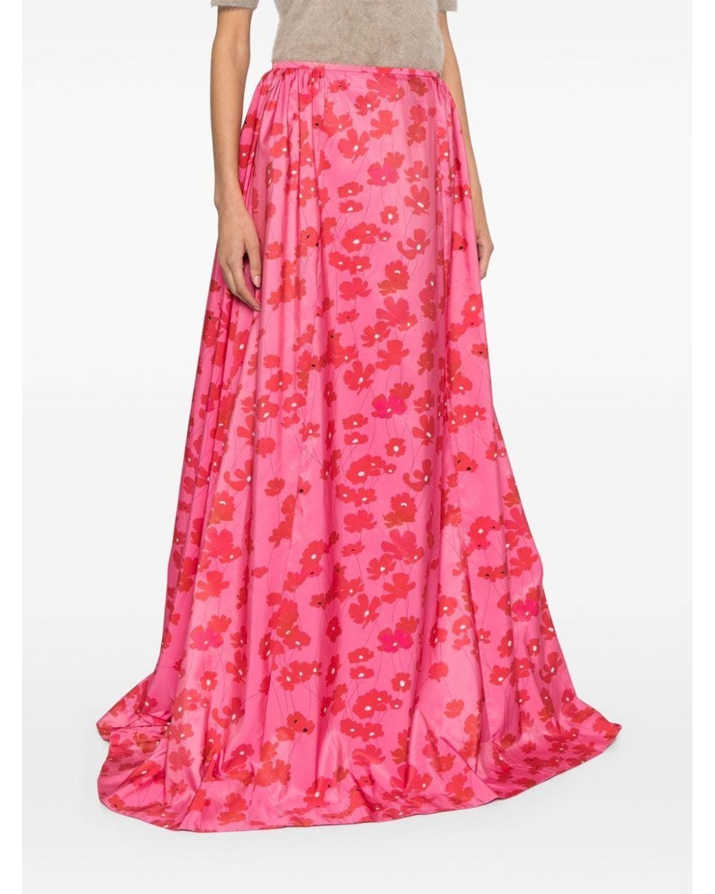 BERNADETTE Red Skirt Ella