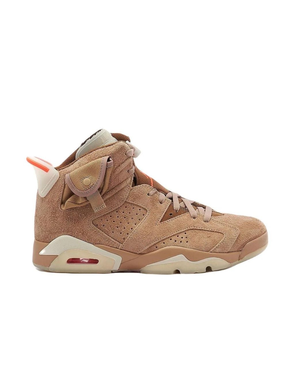Nike Brown Jordan 6 Retro Travis Scott British Khaki- '20s for men