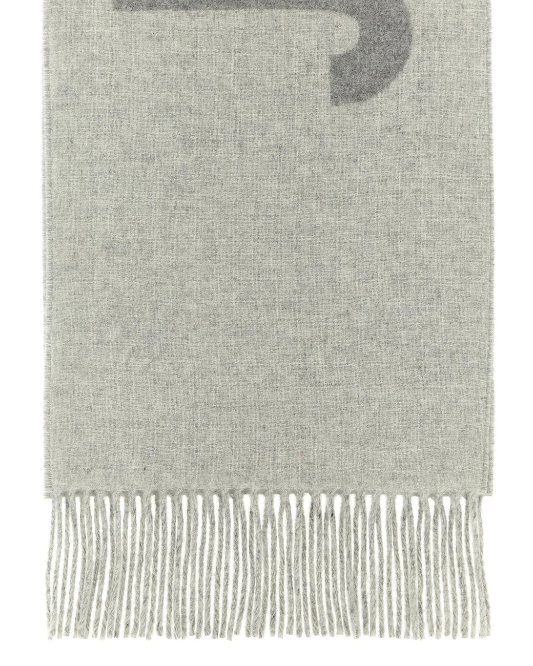 Jacquemus White 'L'Echarpe Scarf for men