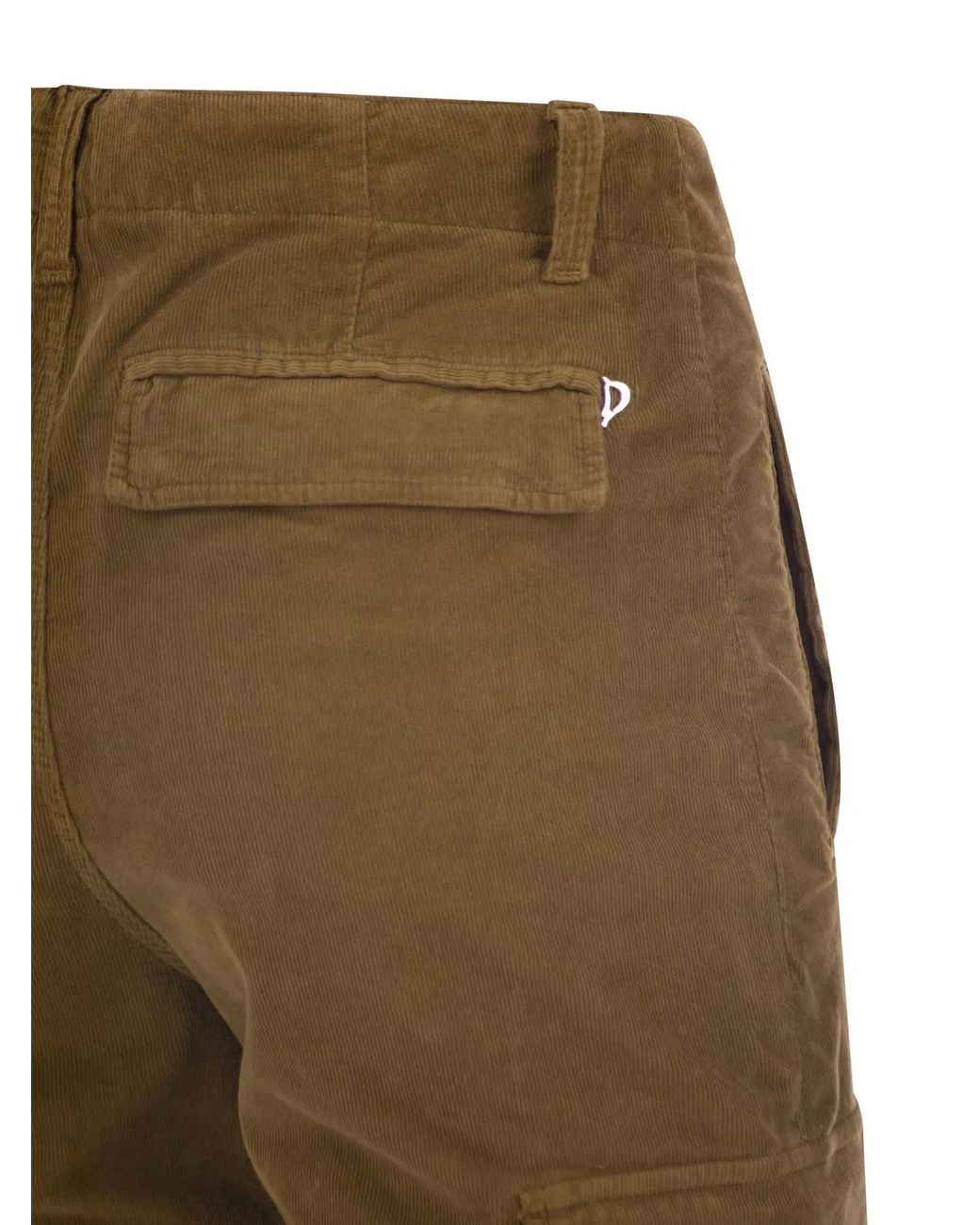Dondup Natural Velvet Cargo Pants