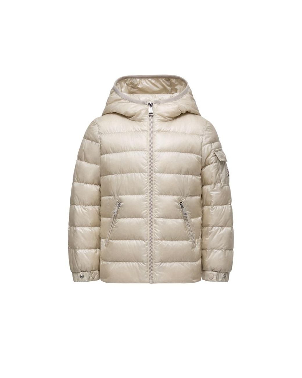 Moncler White Jacket "Hiti"