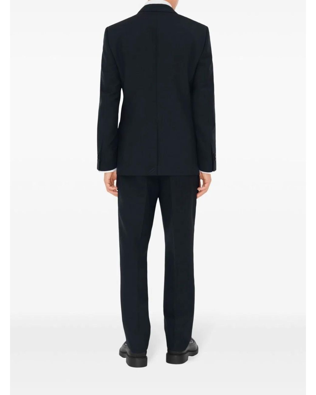 Burberry Blue Tailored Wool Mohair Jacket For for men