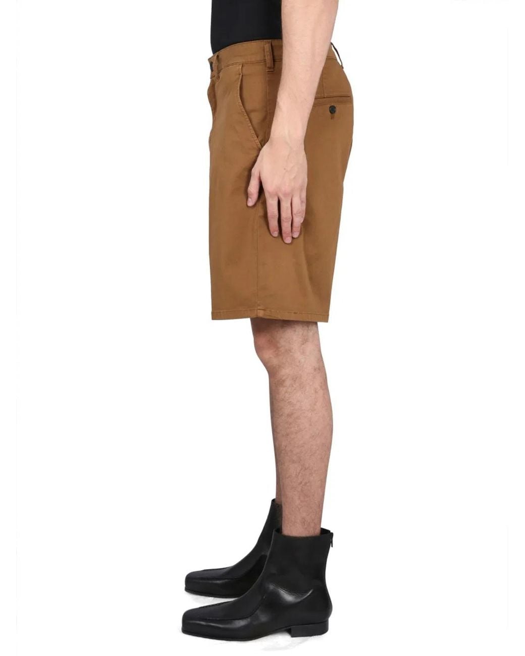 Department 5 Natural Cotton Bermuda Shorts for men