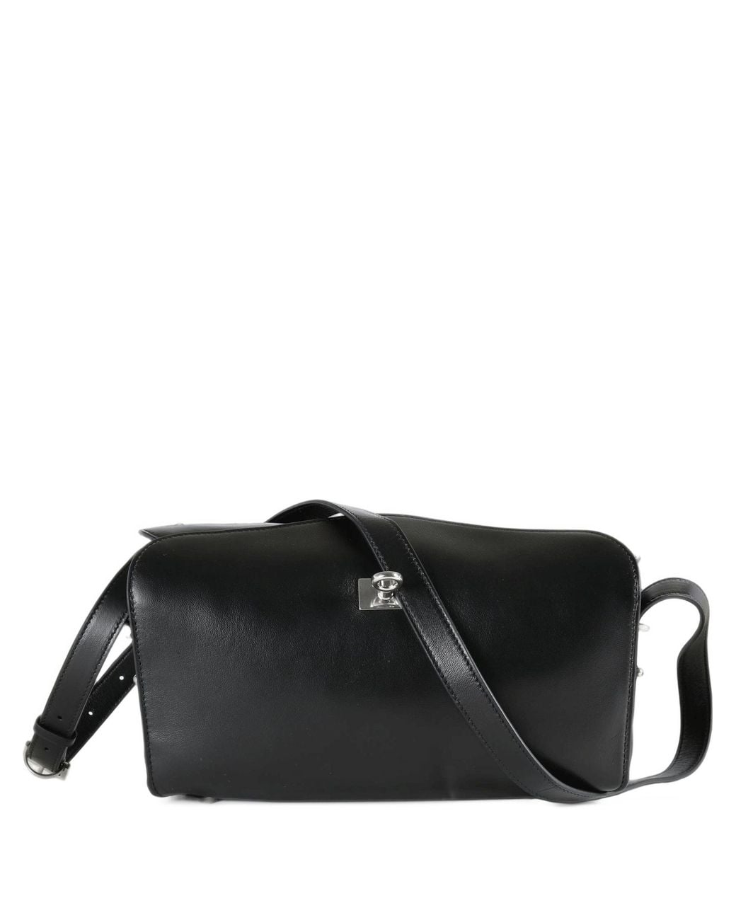 Balenciaga Black Le 7 Shoulder Bag M