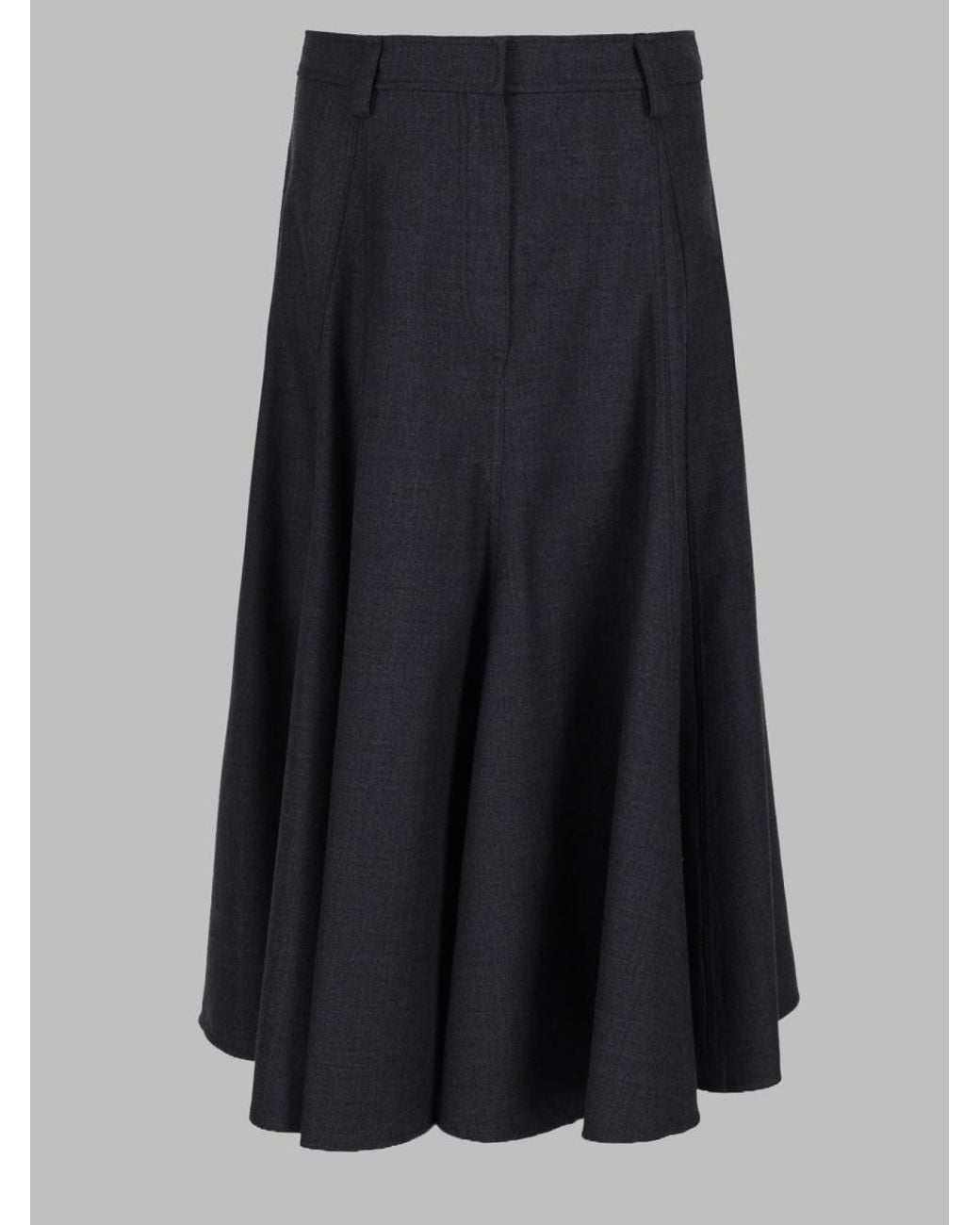 Brunello Cucinelli Black Gonna Midi