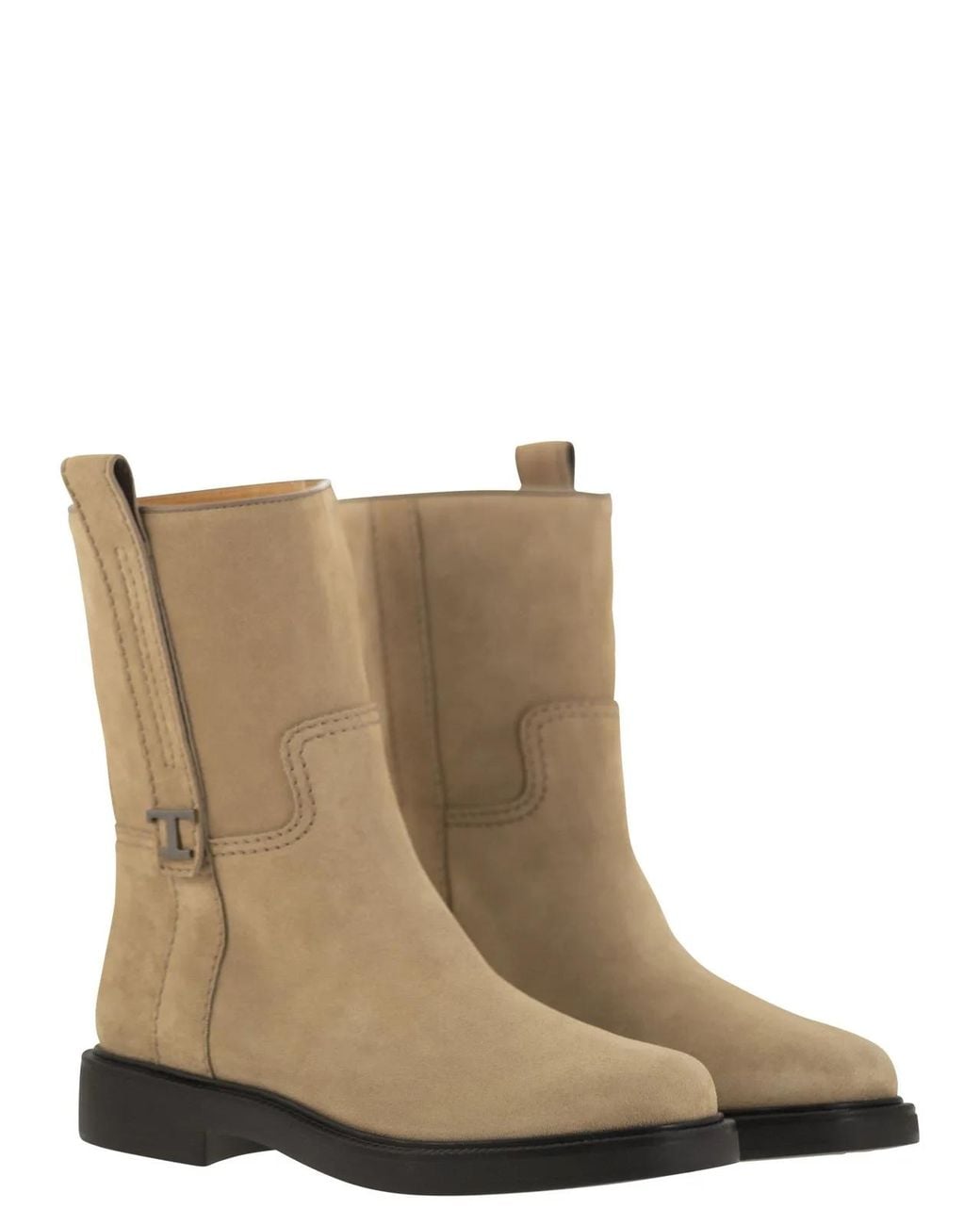 Tod's Brown Suede Ankle Boot