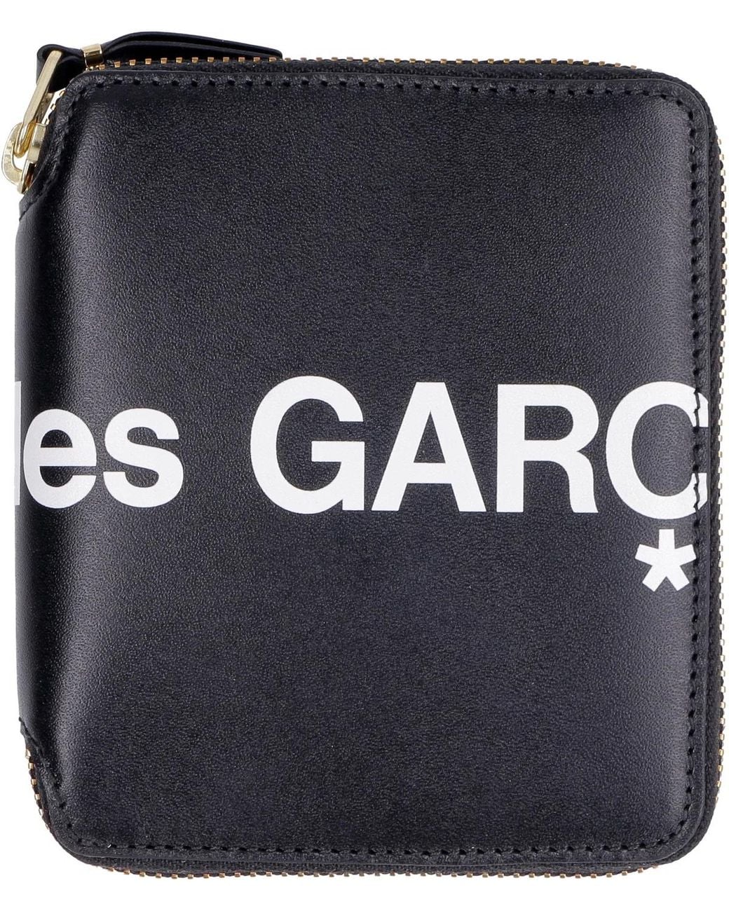 Comme des Garçons Blue Wallet Huge Leather Zip Around Wallet for men