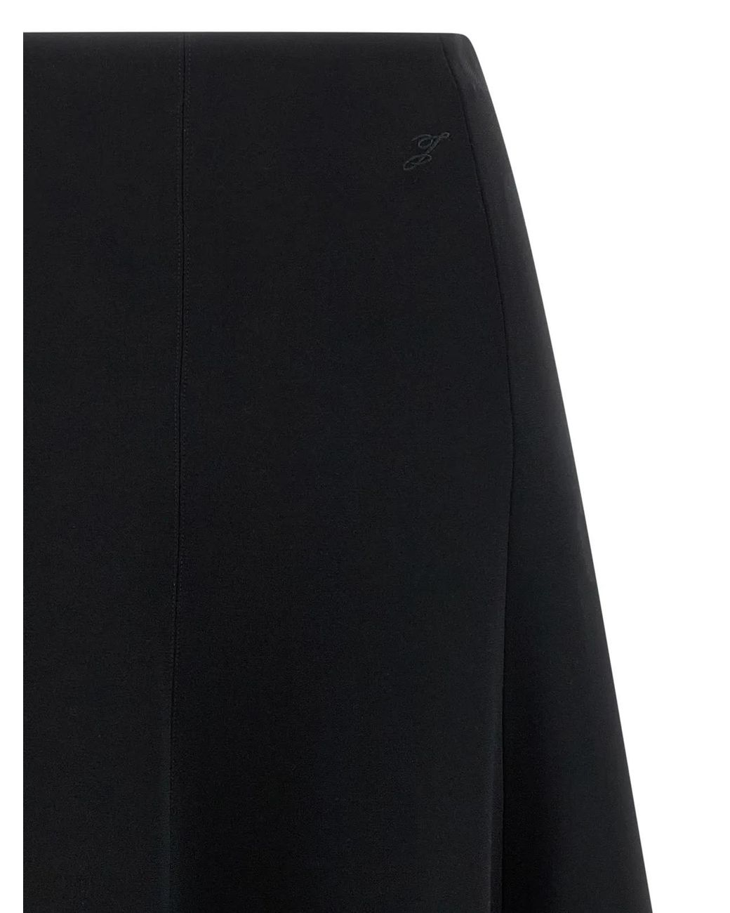 Jacquemus Black 'La Jupe Triangle' Skirt