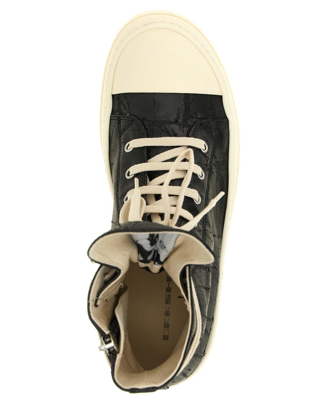 Rick Owens Black 'sneaks' Sneakers for men