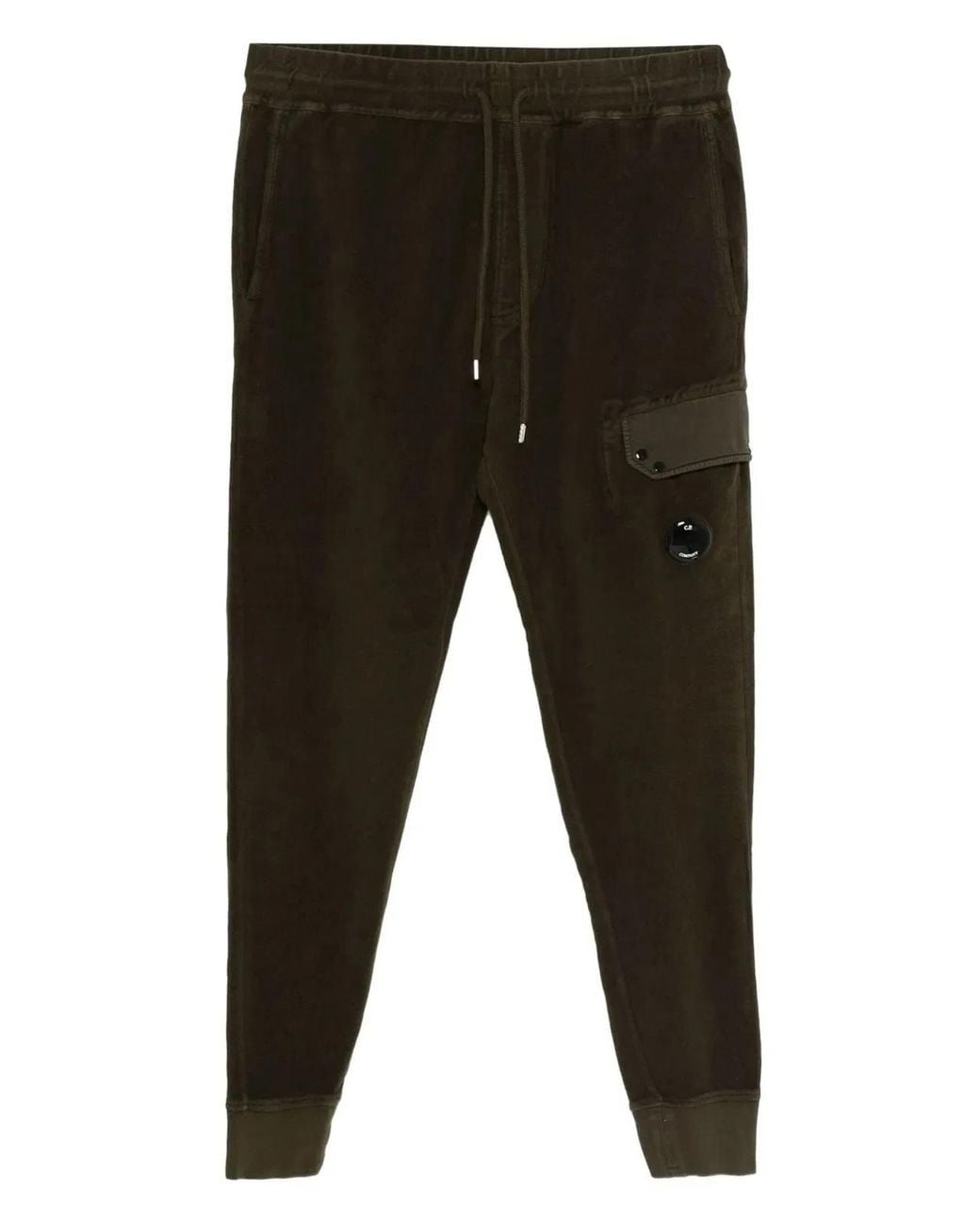 C P Company Black C.P.Company Ivy Cotton Pants for men