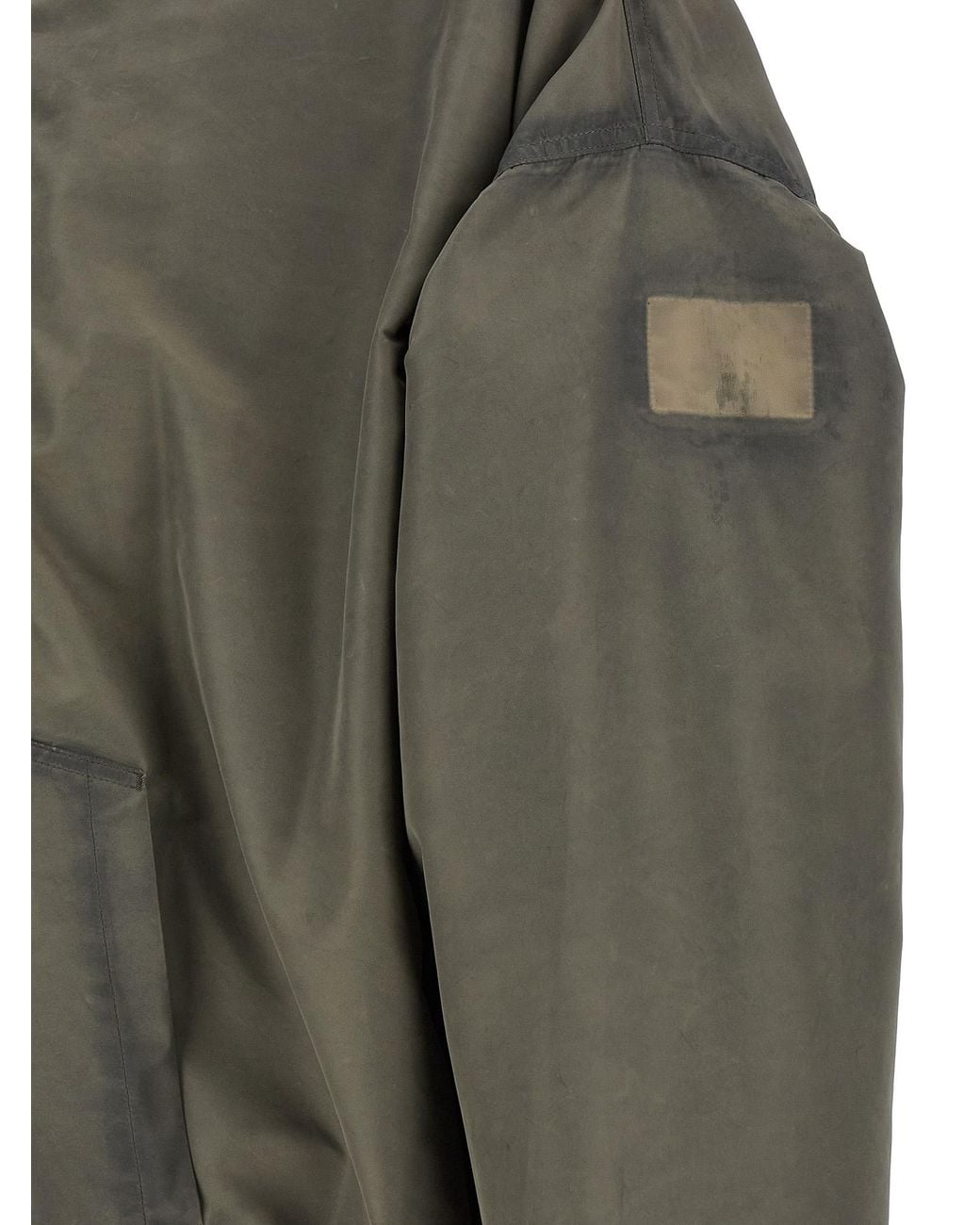 Rick Owens Gray 'Mountain Hun' Jacket for men