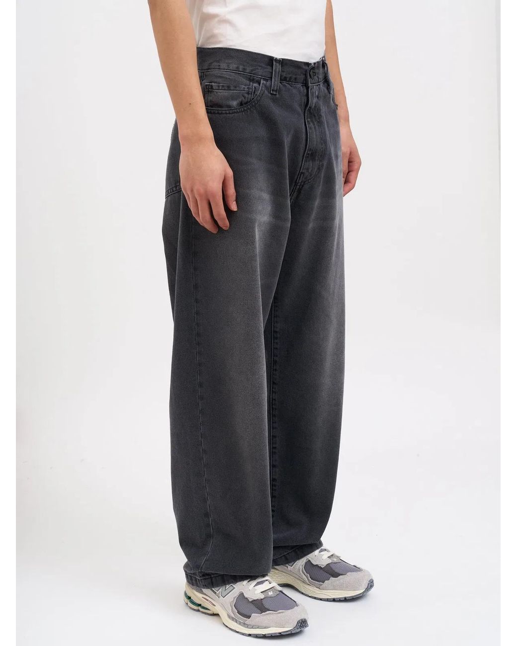 Carhartt Black Landon Pant 'Robertson' Denim for men