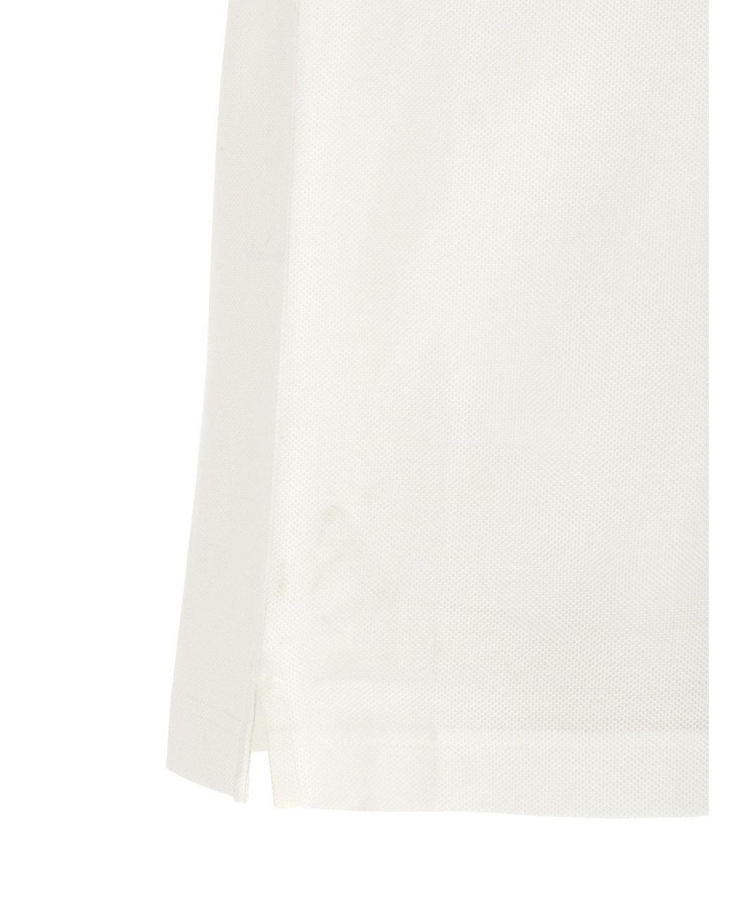 Burberry White 'Evan' Polo Shirt for men