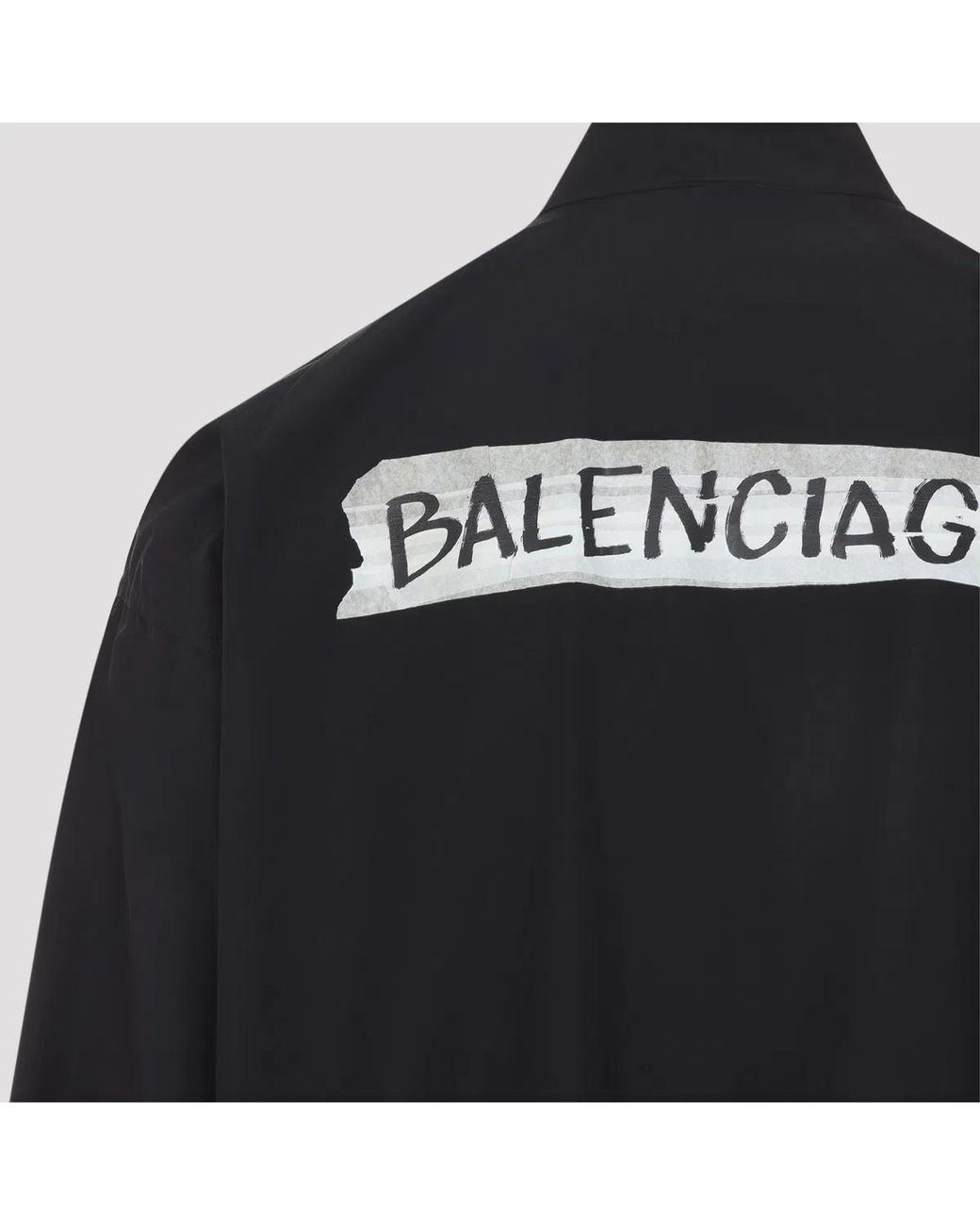 Balenciaga Black Cotton Jackets Medium Tracksuit for men