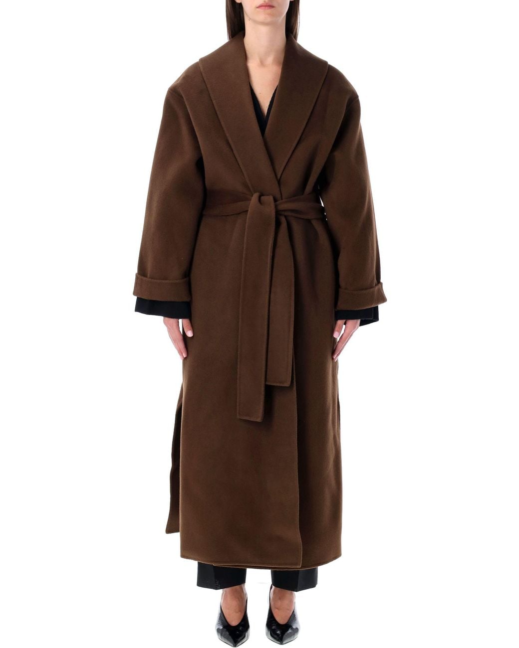 By Malene Birger Brown Trulem Coat
