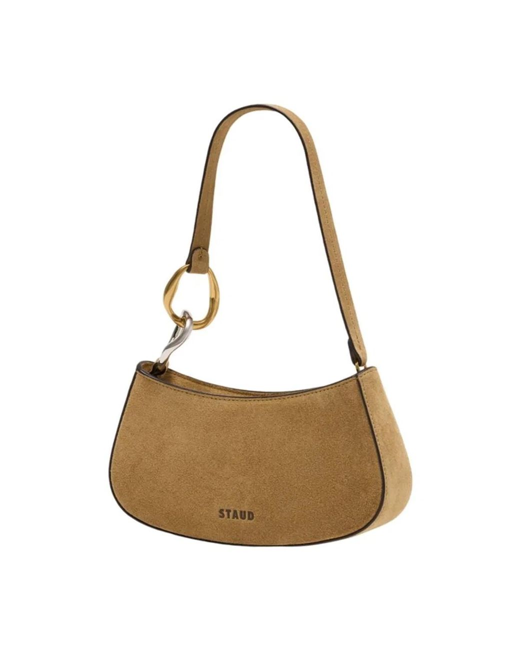 Staud Brown Ollie Shoulder Bag