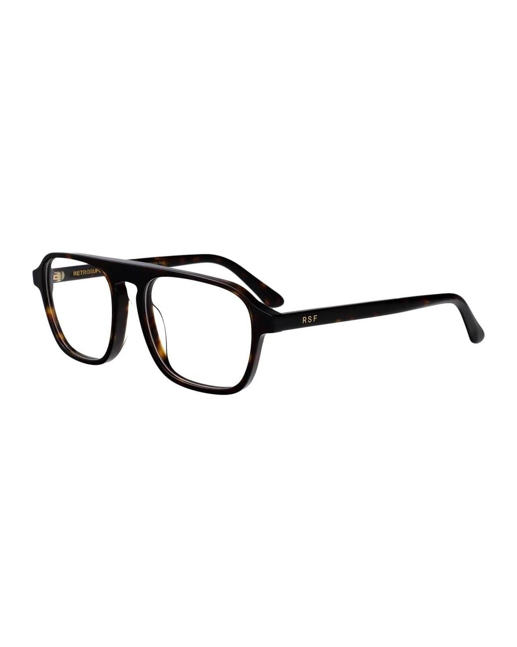 Retrosuperfuture Black Acetate Glasses