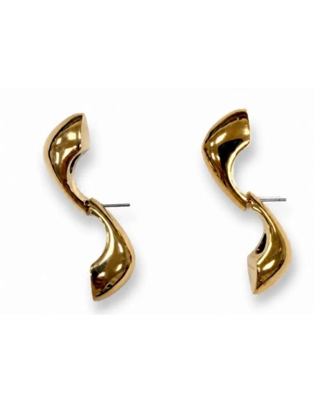 Soeur Black Brass Earrings