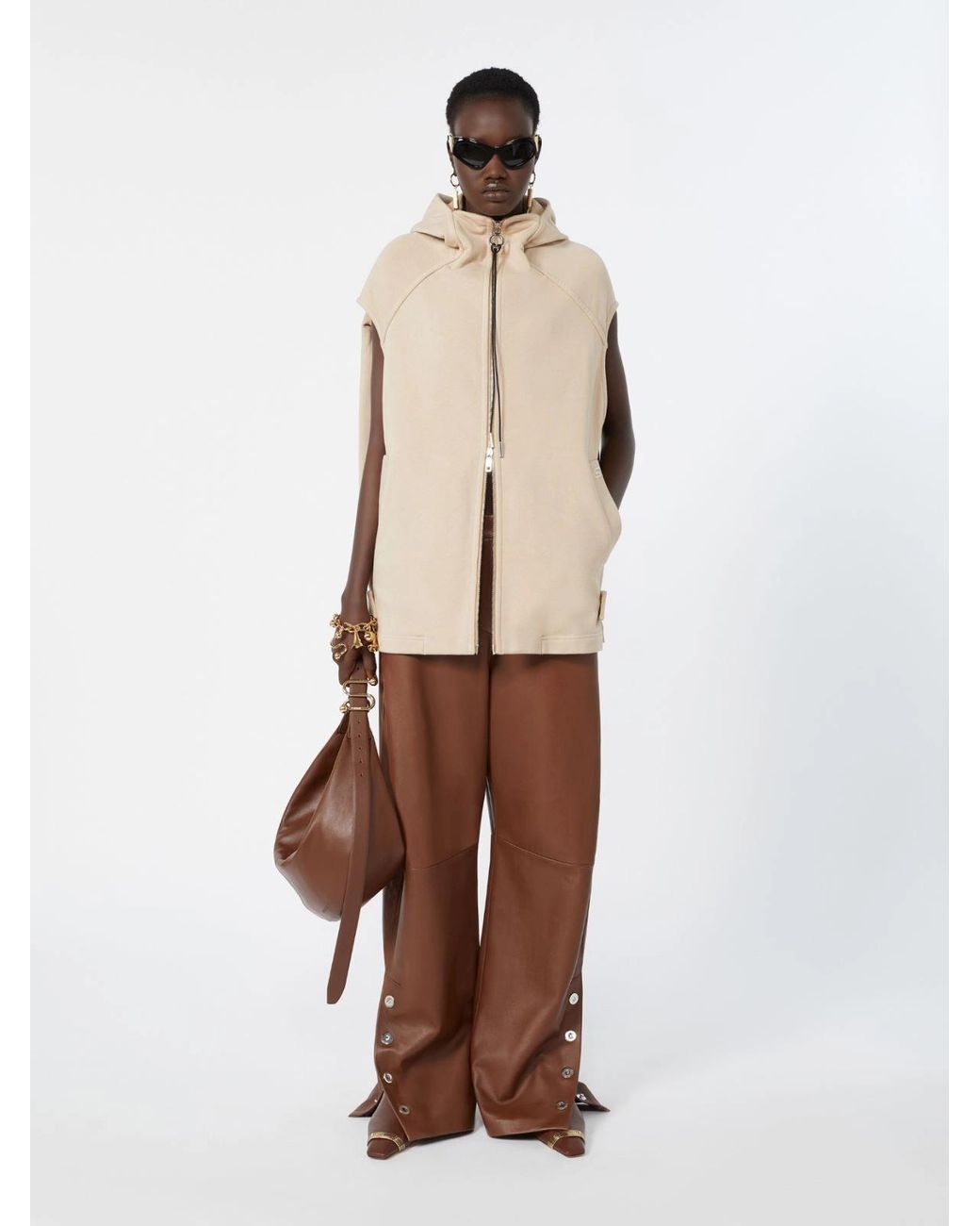 Max Mara Natural Union Sweatshirt Vest