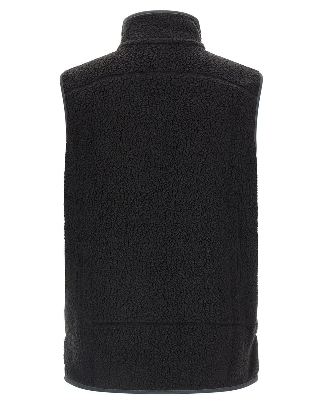 Patagonia Black Retro Pile' Vest for men