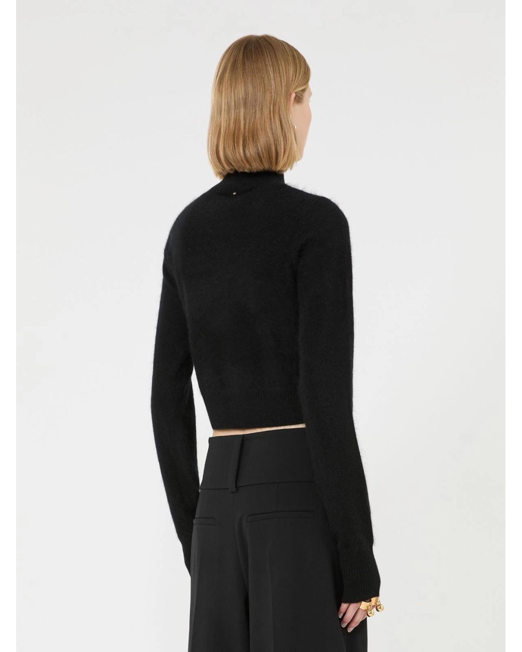 Max Mara Black Agio Cashmere Sweater