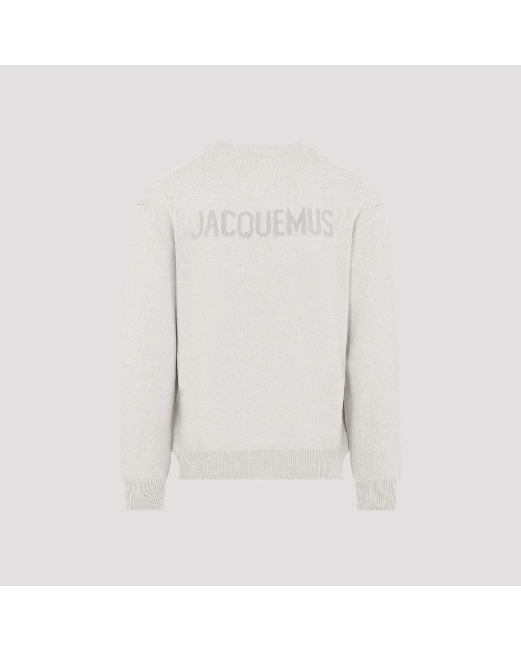 Jacquemus White Light Moulin Sweater for men