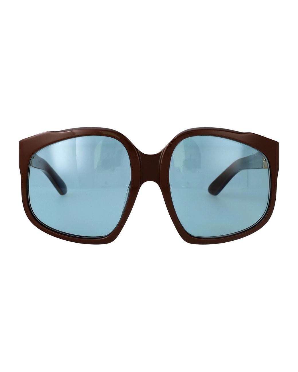 Miu Miu Blue Acetate Sunglasses
