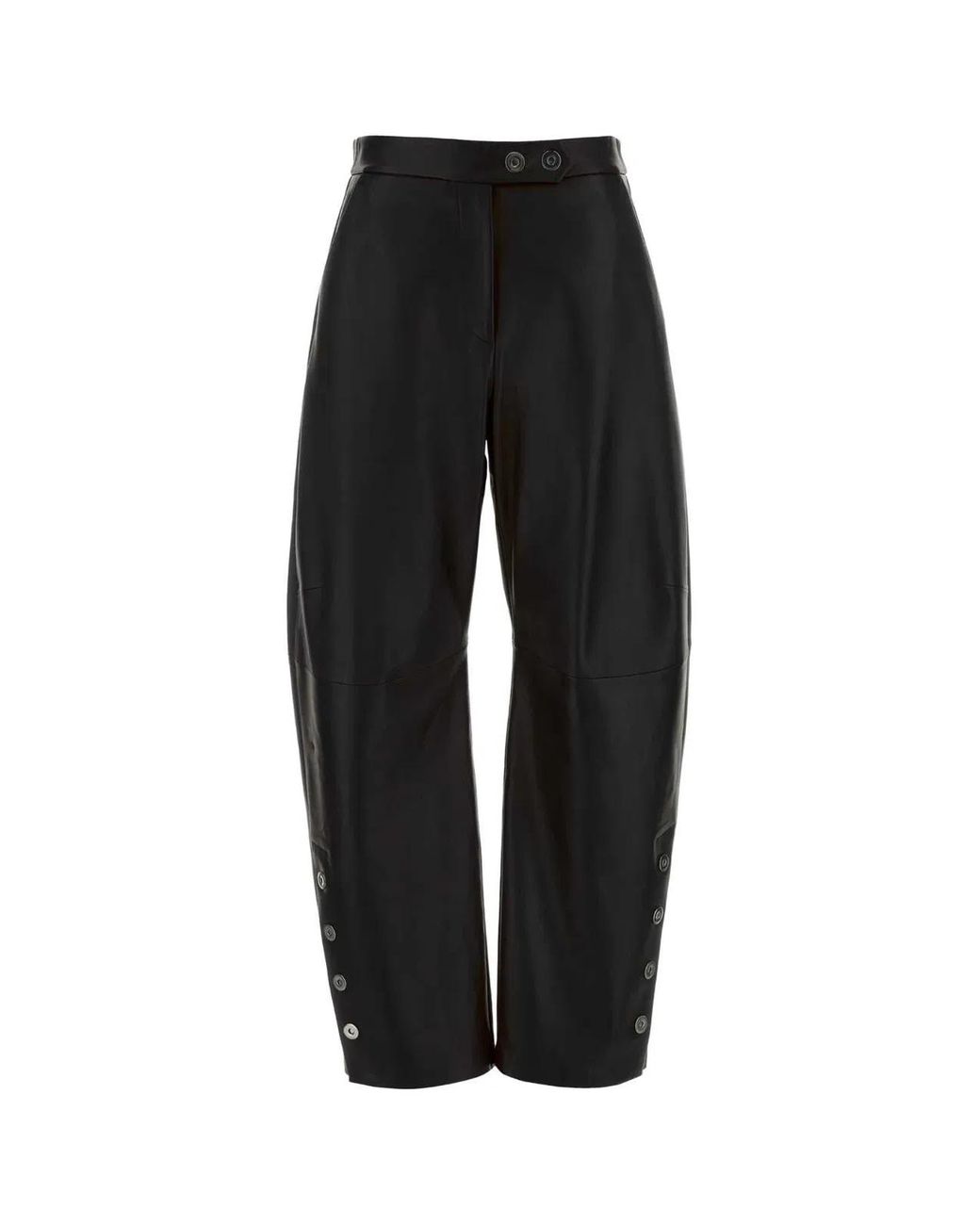 Sportmax Black Leather Cinepresa Pant
