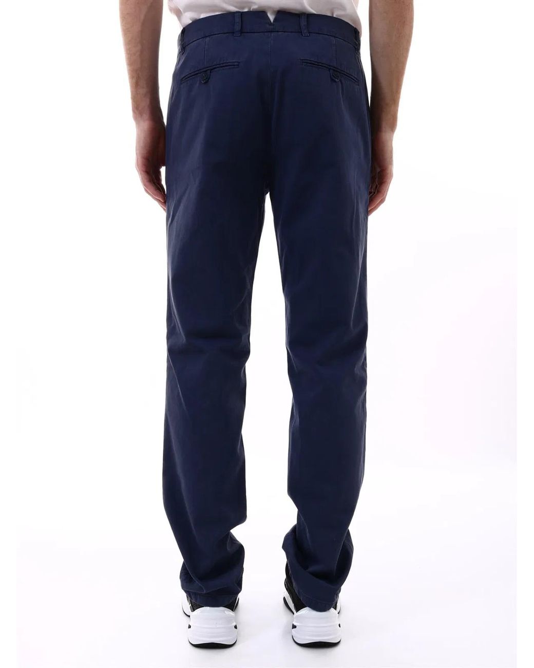 Band of Outsiders Blue Trousers for men