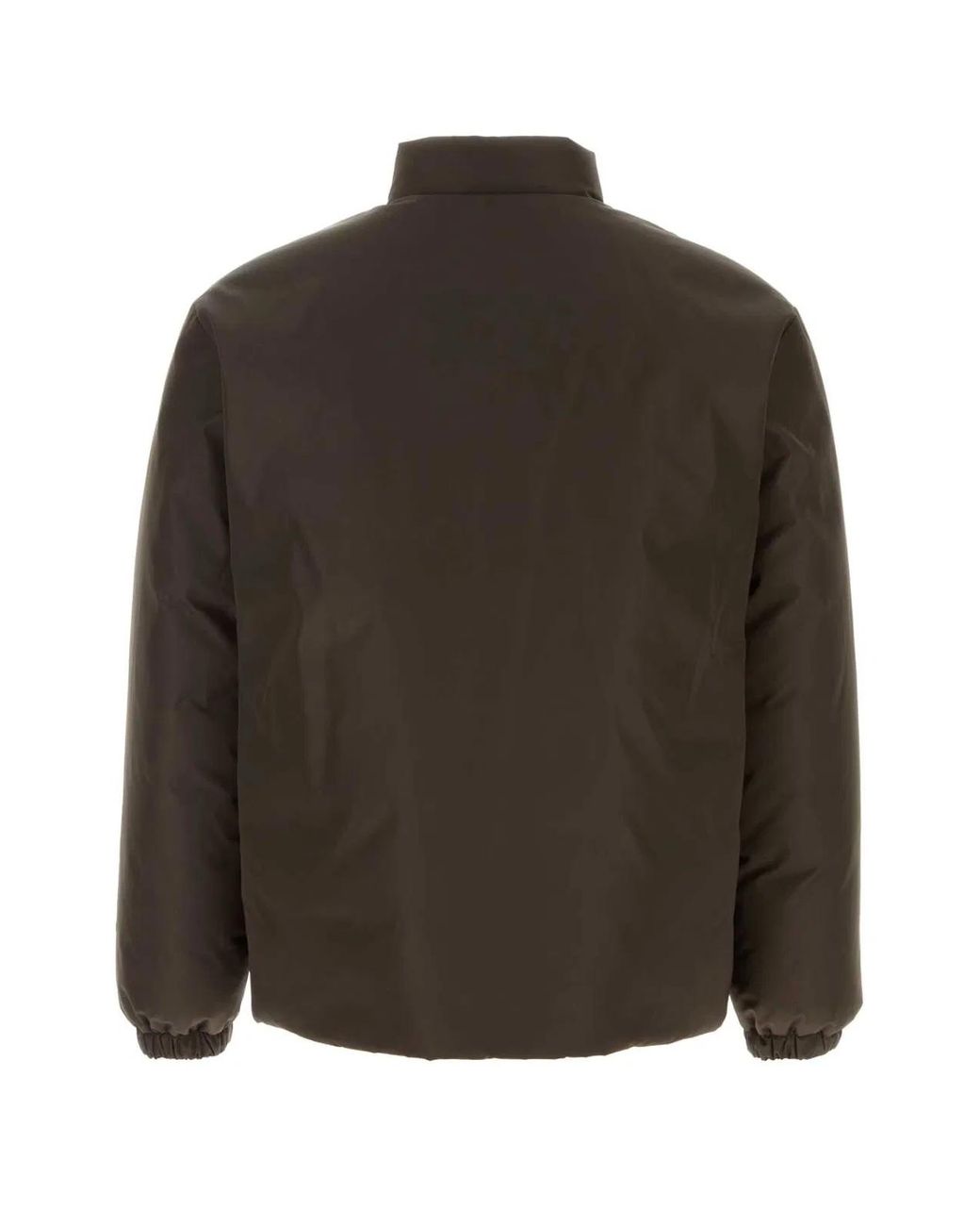 Jil Sander Brown Solid Down Jacket for men