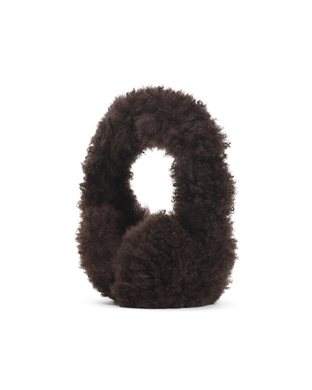 Yves Salomon Black Lamb Earmuffs