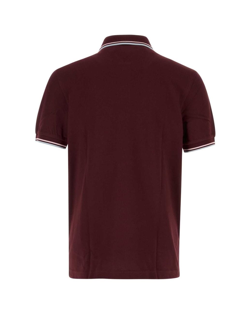 Fred Perry Red Fp Twin Tipped Shirt for men