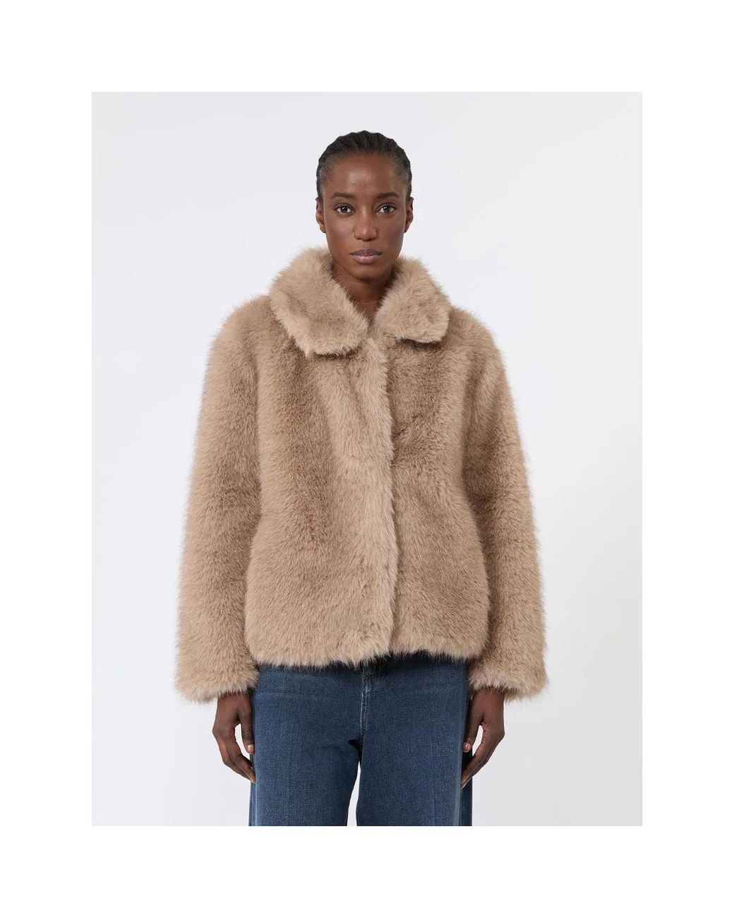 Max Mara Natural Max Mara S "Smm Alce" Cropped Fur