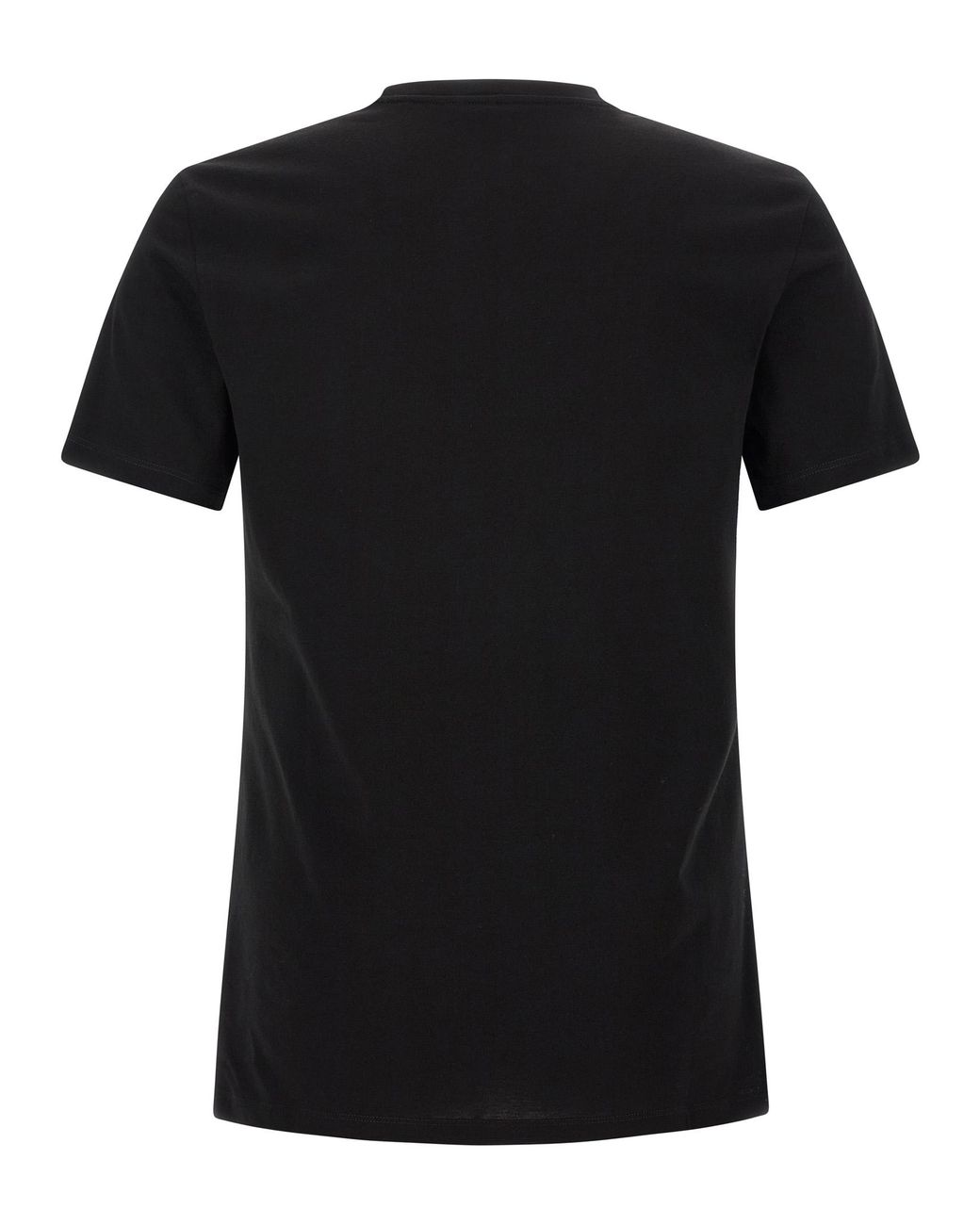 Versace Black 'Medusa' Print Cotton T-Shirt for men
