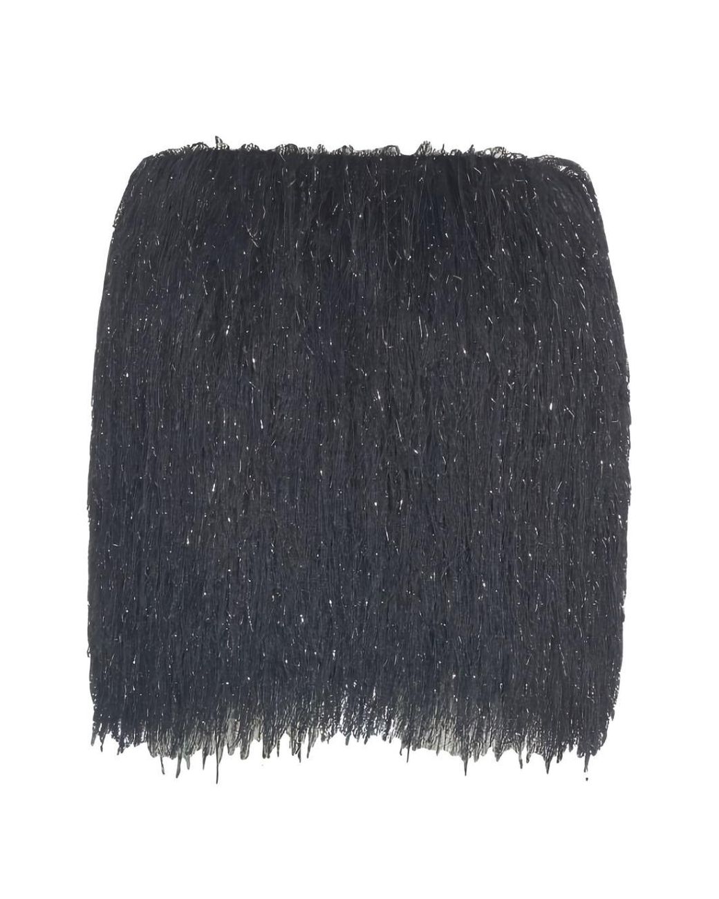 Liu Jo Gray Polyester Elastane Skirt