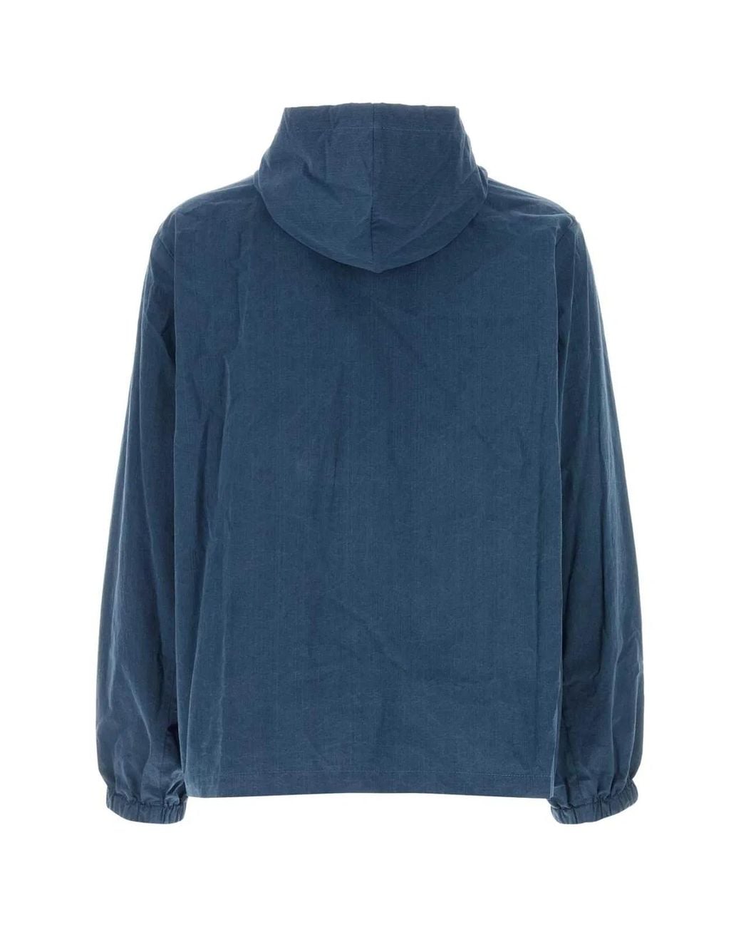 Givenchy Blue Zipped Hoodie for men