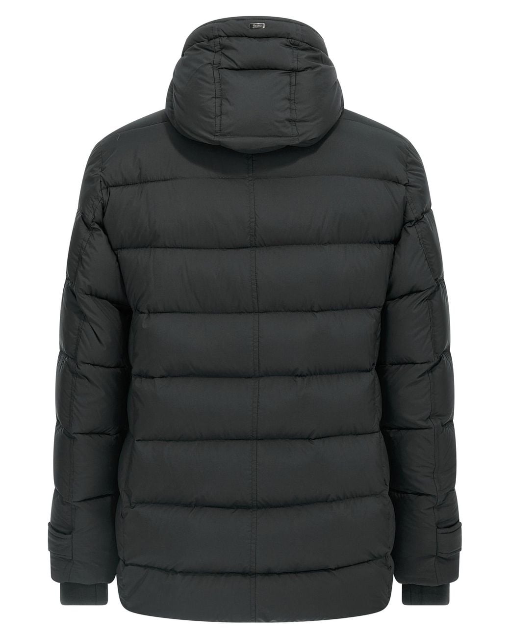 Herno Black 'L'Eskimo' Down Jacket for men