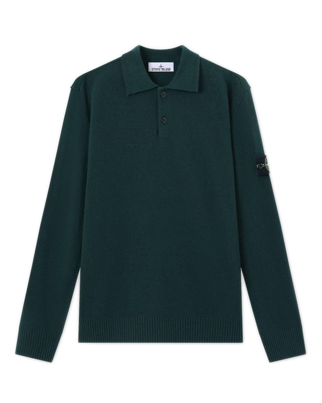 Stone Island Green Rws Sweater for men