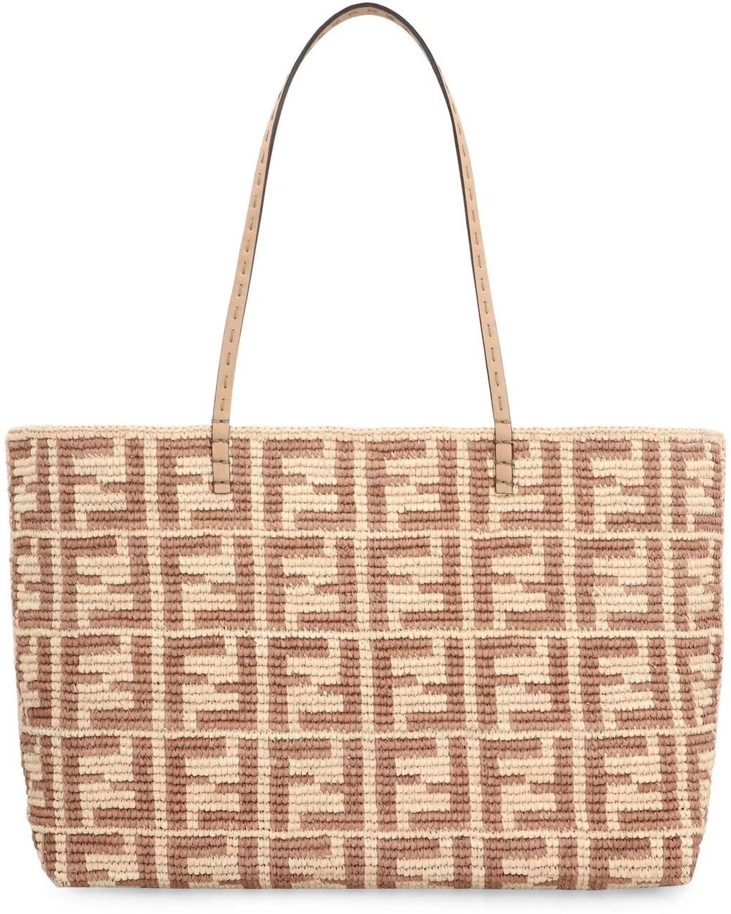 Fendi Natural Roll Large Tote