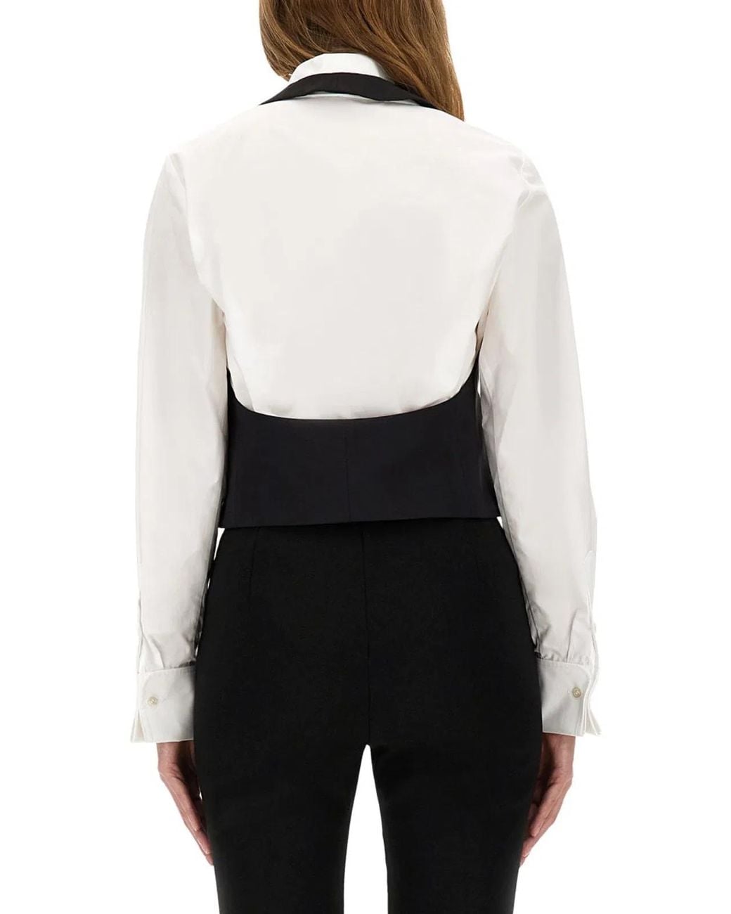 Nina Ricci Black Vest With Open Back