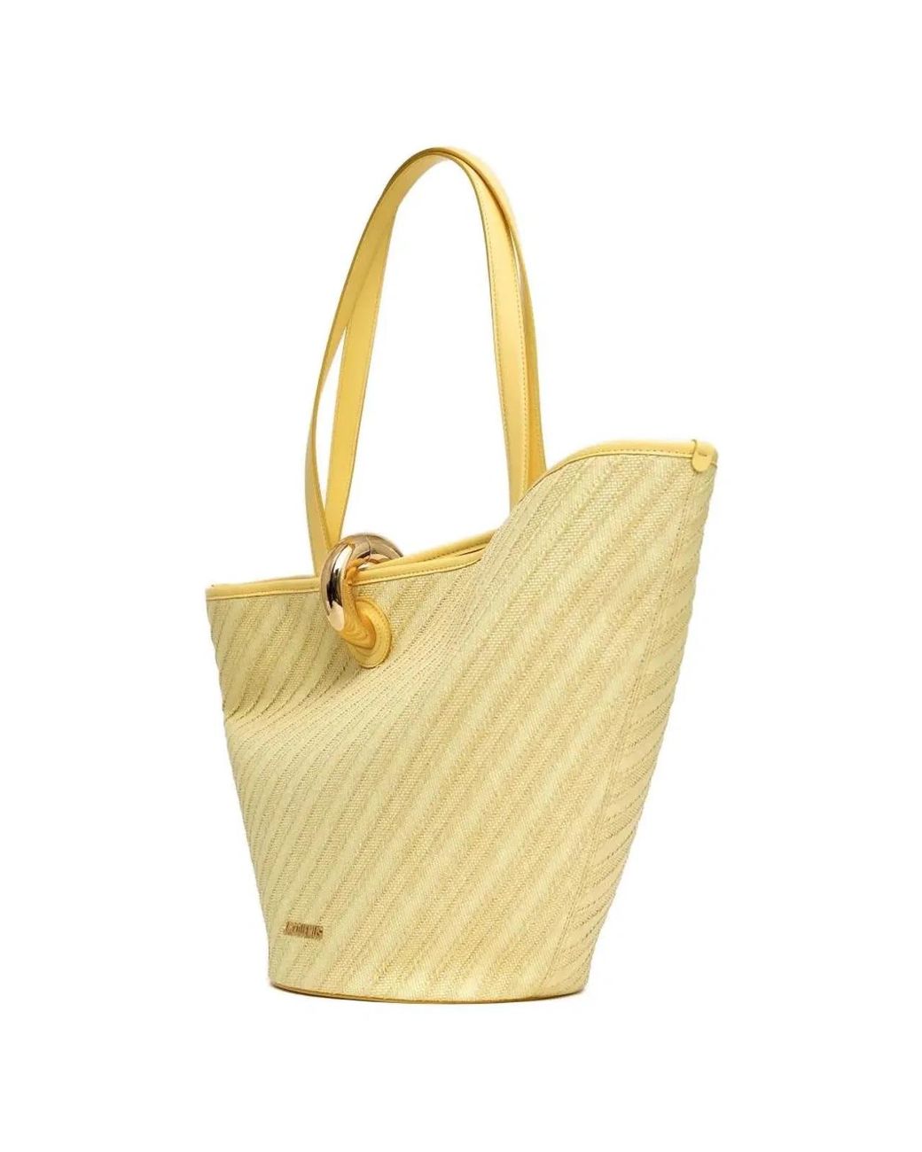 Jacquemus Metallic Bambola Tote Bag