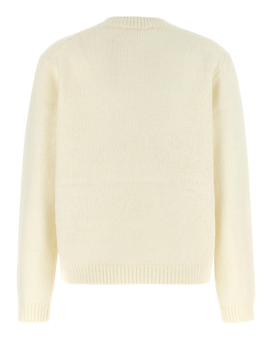 Maison Kitsuné White 'Dressed Fox' Sweater