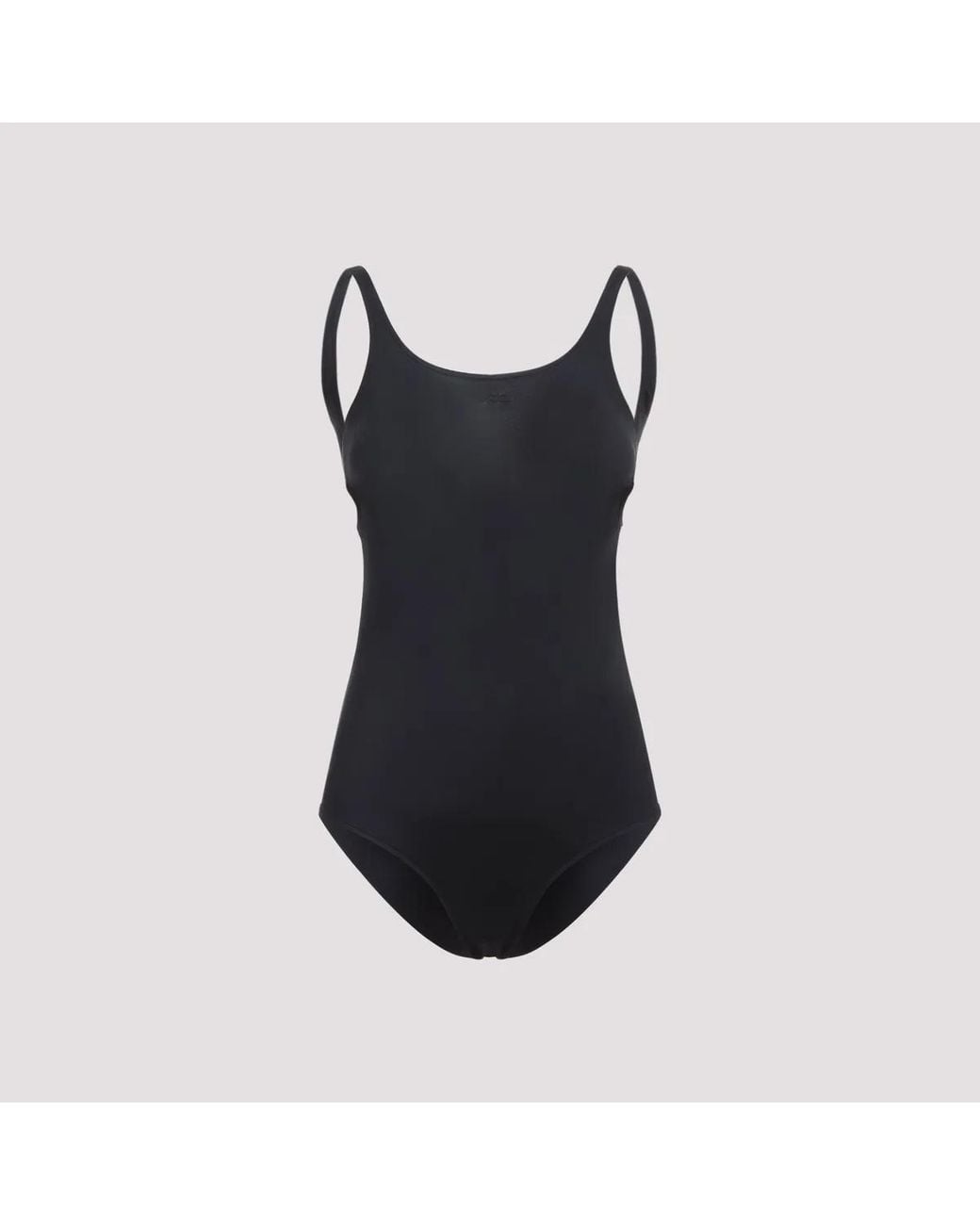Courreges Black Courregès Cut-Out Swimsuit