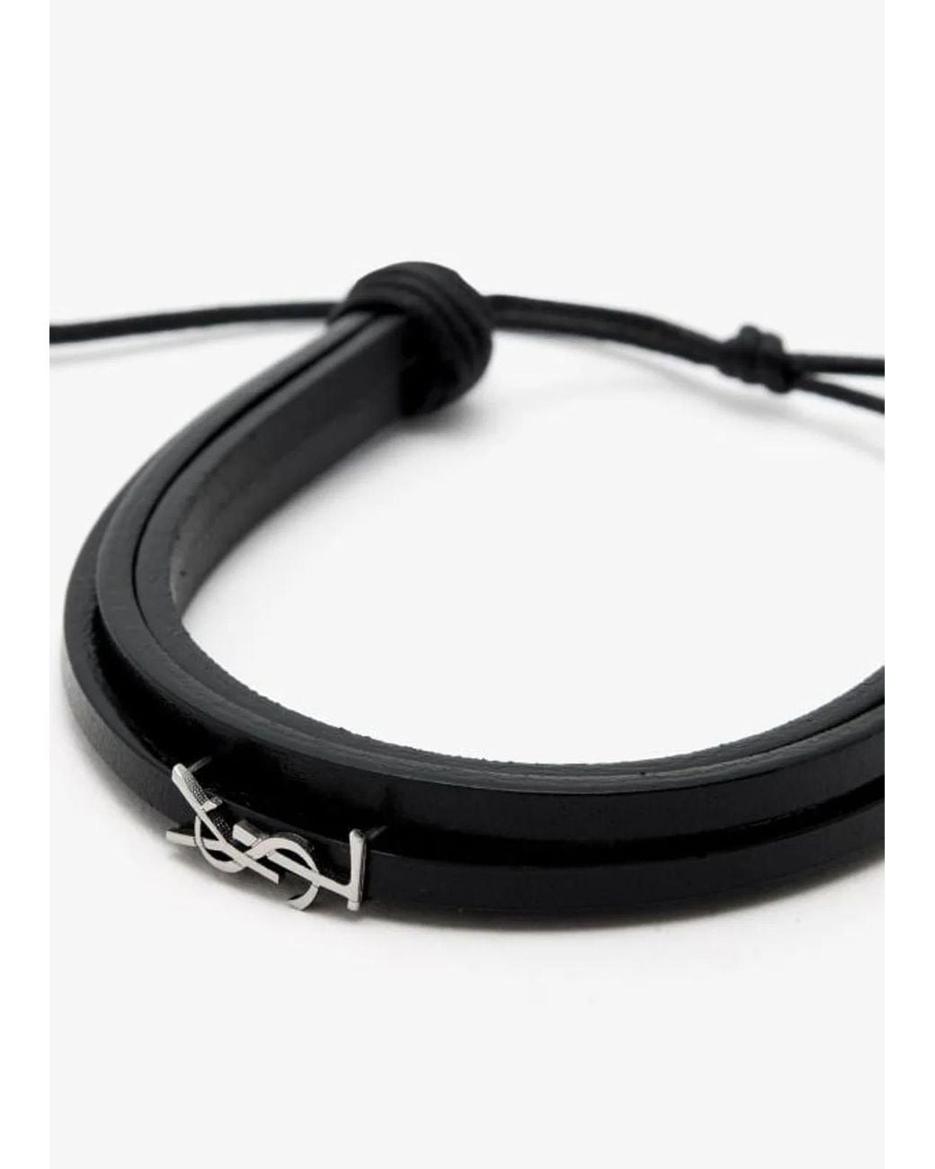 Saint Laurent Black Bijoux for men