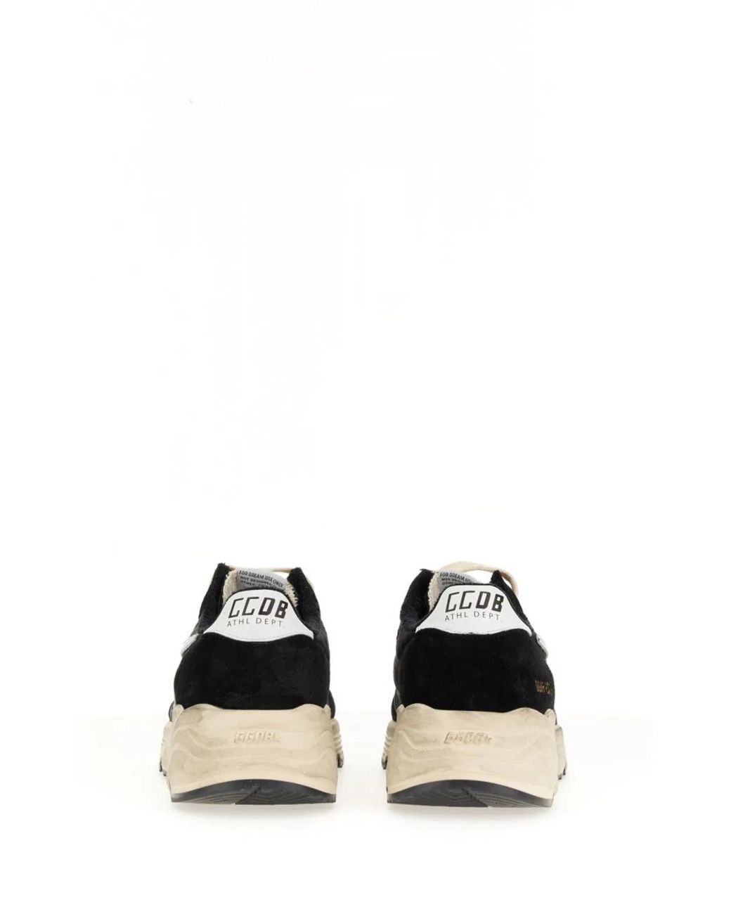 Golden Goose Deluxe Brand Black Running Sole Sneaker for men